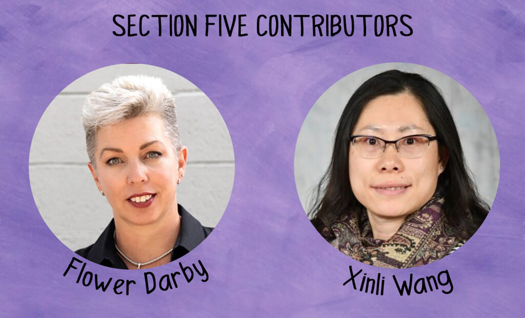 Profile photos of contributors to Section 5